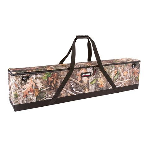 Lakewood Deluxe Double Rifle/Shotgun Case (Includes Wheels)-Camo