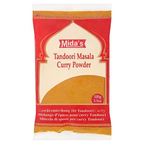Mida's Tandoori masala curry powder koreninový prípravok 100 g - Tesco ...