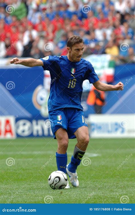 Francesco Totti in Action during the Match Editorial Stock Photo ...