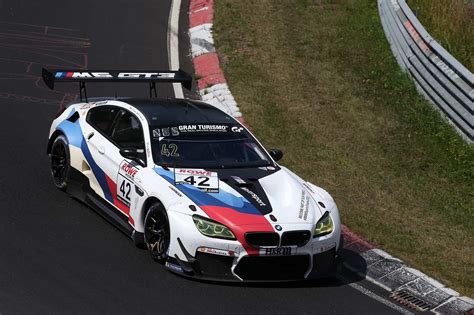 Five BMW M6 GT3 cars are getting ready for the Nurburgring 24-hour race