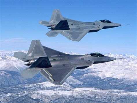 Jet Airlines: F-22 Raptor fighter jet