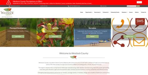 Westlock County looking to rebuild website - Athabasca, Barrhead & Westlock News