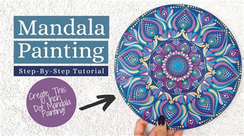 Dot Mandala Painting Tutorial | Dot Art | Tutorial For Beginners - YouTube