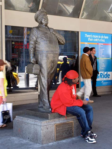 Eccentric Roadside: Bang, zoom! New York City's Ralph Kramden statue