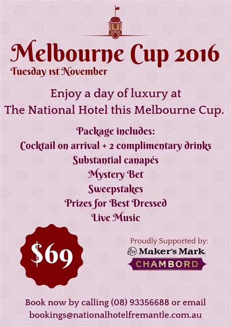 Tickets for Melbourne Cup in Fremantle from Ticketbooth