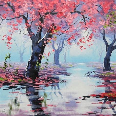 Tree Painting By Graham Gercken