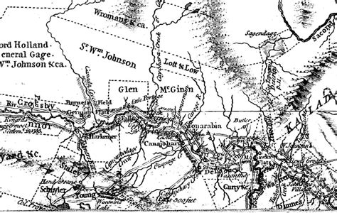 1768 Map of the Mohawk Valley