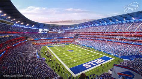 The Buffalo Bills Unveiled First Look Renderings Of Their New Stadium | Z1035 - All The Hits