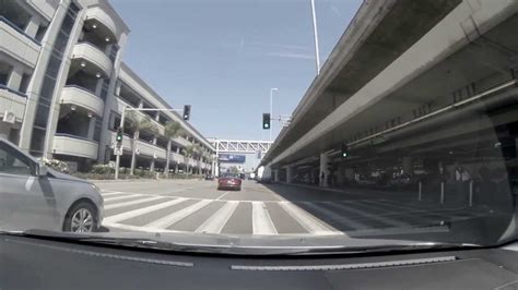 LAX Arrival Terminal via Century Blvd. - YouTube