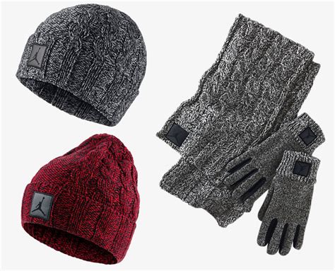 Jordan Winter Hat Scarf and Gloves | SportFits.com