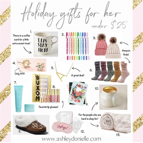 Affordable and Luxurious Gift Ideas for Her - Ashley Donielle