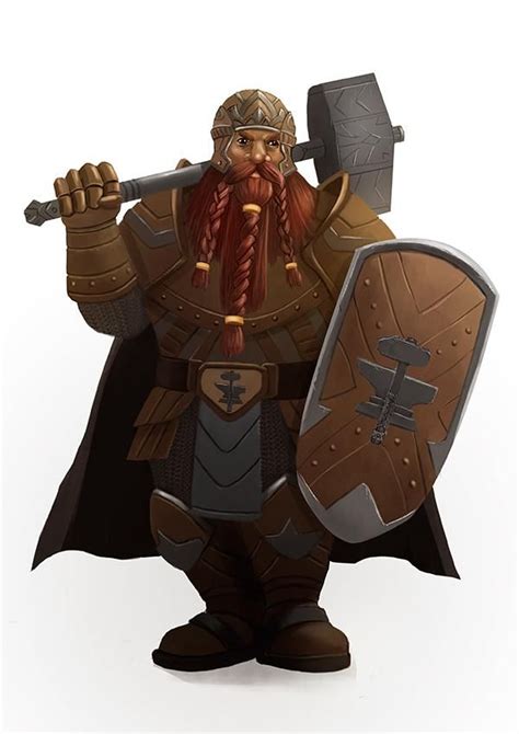 DnD Commission Dwarf Cleric of Moradin by Sikama-78 | Character art ...