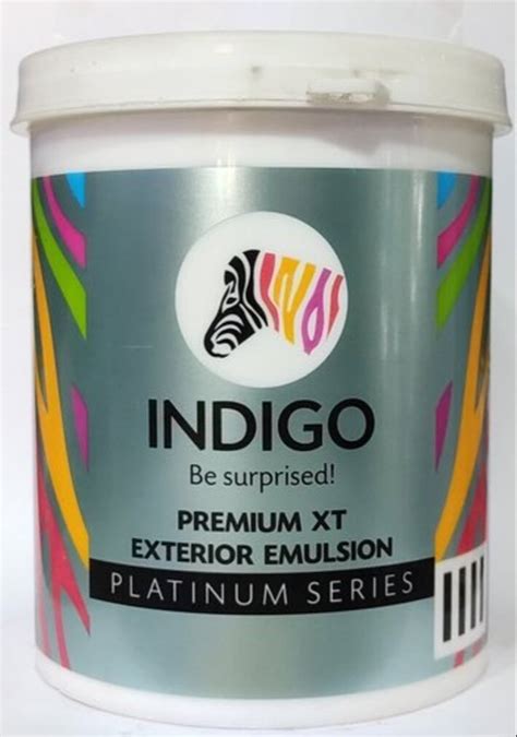 Indigo Premium XT Exterior Emulsion Paints, Packaging Size: 1 Ltr at Rs ...