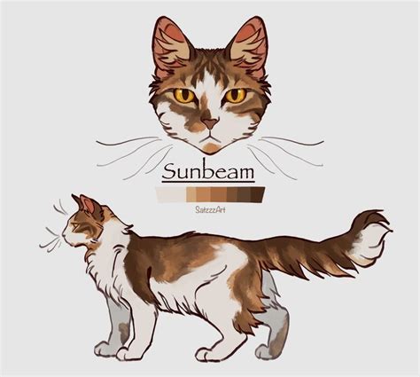 Солнцесветница/Sunbeam | Warrior cats art, Warrior cats, Warrior cat drawings