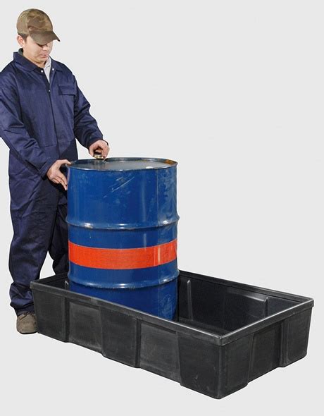 Polyethylene Drip Trays Black drip tray 230ltr