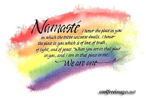 My Namaste Quotes Sayings. QuotesGram