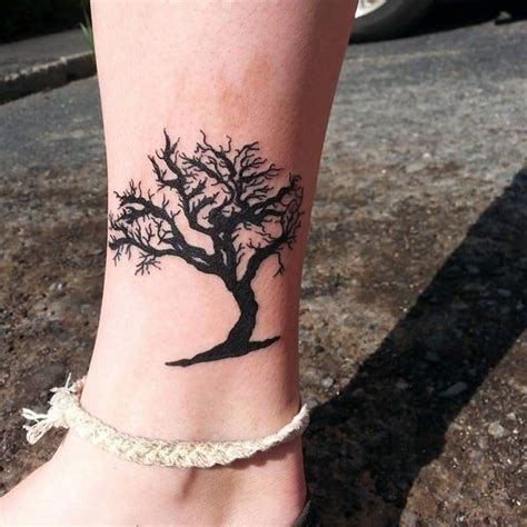 tree+tattoos+(25) … | Oak tree tattoo, Tree tattoo small, Tree tattoo ankle