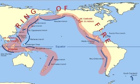 Where are the earthquake fault lines in the world? | Homework.Study.com