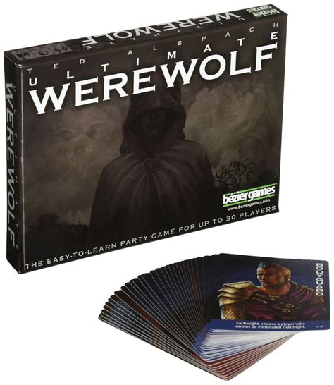 Amazon.com: Ultimate Werewolf Revised Edition Board Game: Toys & Games | Werewolf card game, The ...