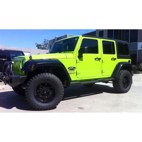 Bushwacker Pocket Style Fender Flares - JK - Double Black Offroad