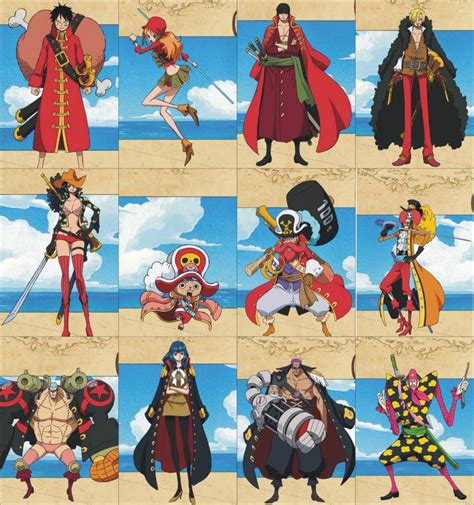 Character Costumes for One Piece Film Z! : r/OnePiece