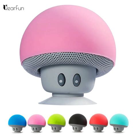 Cute Mini Wireless Portable Bluetooth Speaker Mini Bluetooth Mushroom ...