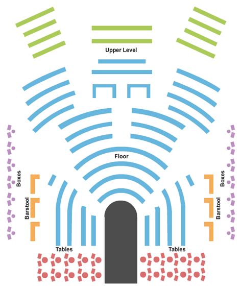 The Hook at Caesars Atlantic City Seating Chart & Seat Map