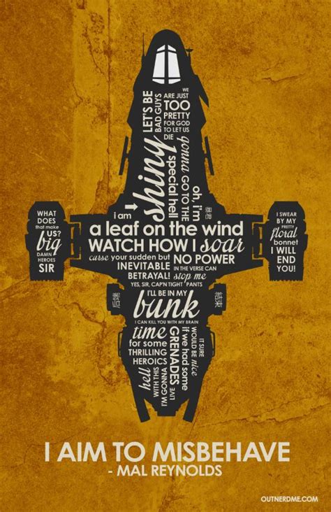 Firefly Serenity Inspired Quote Poster by outnerdme on DeviantArt | Firefly serenity quotes ...