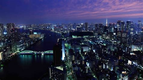 Tokyo Skyline at Night Wallpapers - Top Free Tokyo Skyline at Night ...