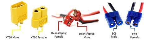 [View 32+] Battery Connector Types Rc