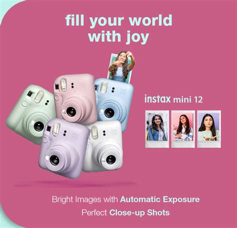 Instax Mini 12 Camera – Fujifilm Instax