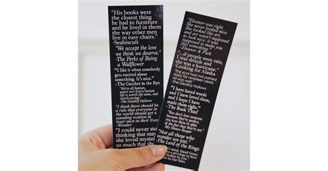 Young Adult Book Quote Bookmarks ($1) | YA Book Gifts | POPSUGAR Love ...