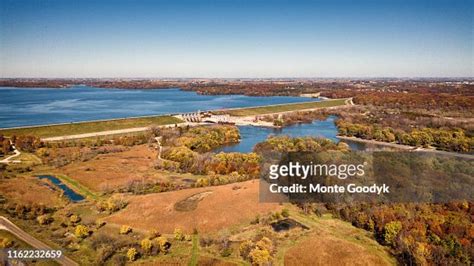 Aerial View Of Lake Red Rock Dam High-Res Stock Photo - Getty Images