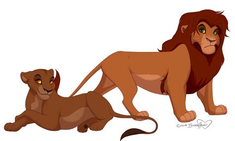 Kiara and Kovu's Cubs (My Version) by IsharaHeart on DeviantArt