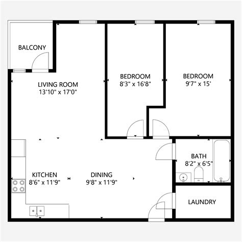 2D Floor Plan - Home3ds