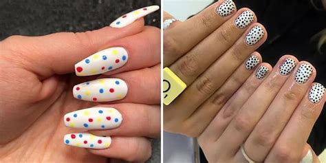 20 Playful Polka Dot Nail Art Design Examples – SORTRA