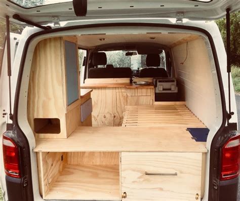 iload van fit out | Minivan camper conversion, Van conversion interior, Build a camper van