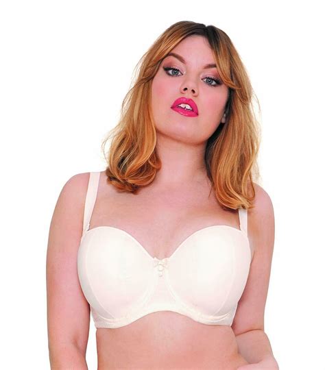 CURVY KATE Ivory Luxe Strapless Bra, US 40H, UK 40FF, NWOT - Bras & Bra ...