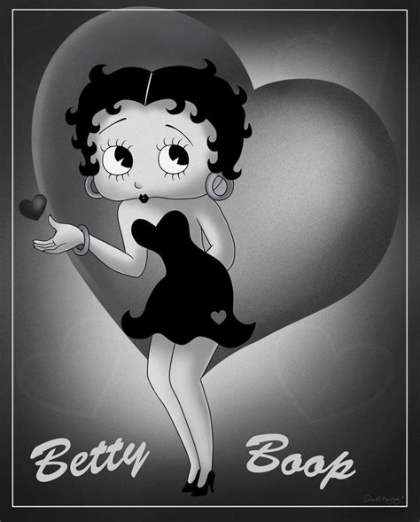 Betty Boop by Domestic-hedgehog on DeviantArt | Betty boop cartoon ...