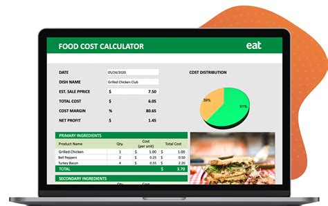 Free Food Cost Calculator for Excel