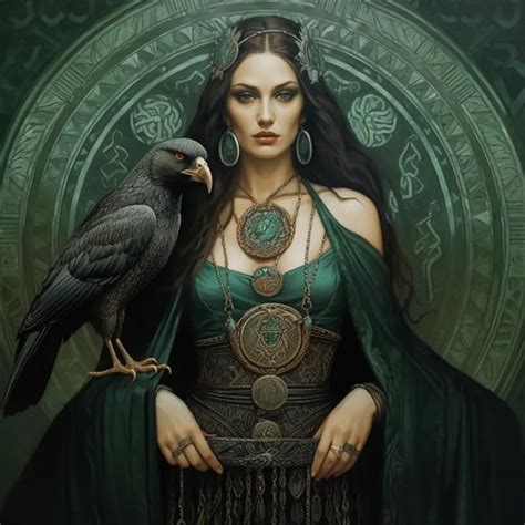 The Morrigan: Triple Goddess of Death by Anna Otto