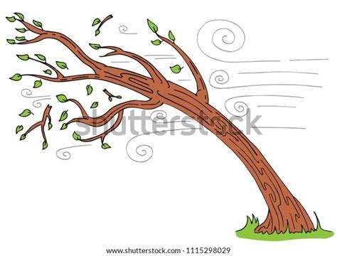 631 Tree Windy, Drawing Illustration Images, Stock Photos & Vectors | Shutterstock