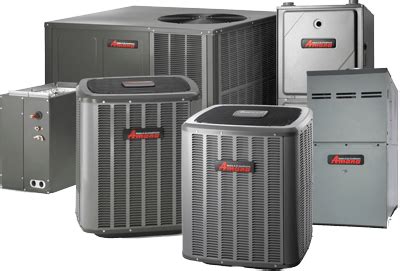 6 different types of Amana hvac units.