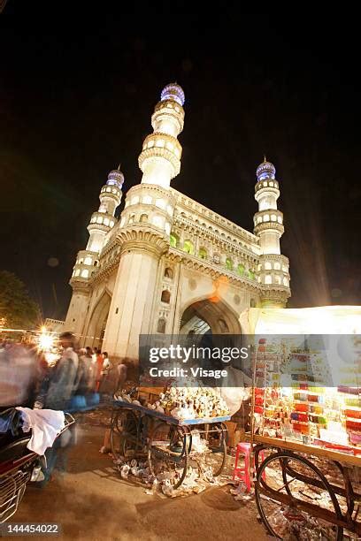 50 Charminar Night View Stock Photos, High-Res Pictures, and Images ...