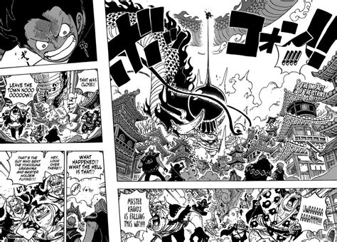 One Piece Manga Luffy Vs Kaido - Manga