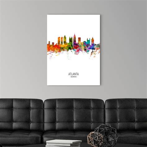 Atlanta Georgia Skyline Wall Art, Canvas Prints, Framed Prints, Wall Peels | Great Big Canvas