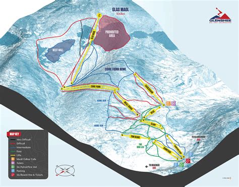 Glenshee Ski Resort Piste Maps