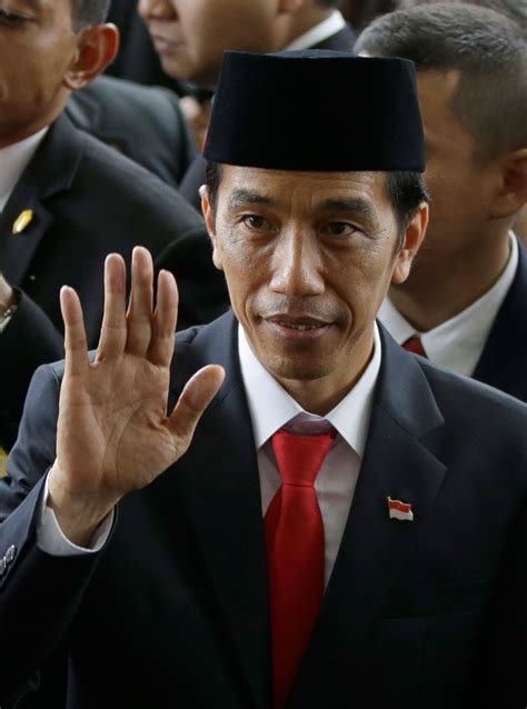 PHOTOS: Joko Widodo sworn in as Indonesia’s new president | The Indian ...