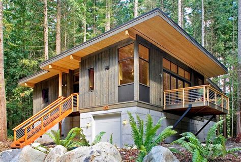Prefab Cabin Series | Modern prefab homes, Modern cabin, Prefab modular homes