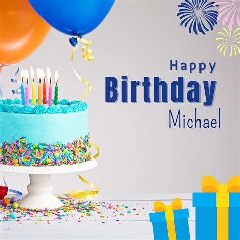 100+ HD Happy Birthday Michael Cake Images And Shayari